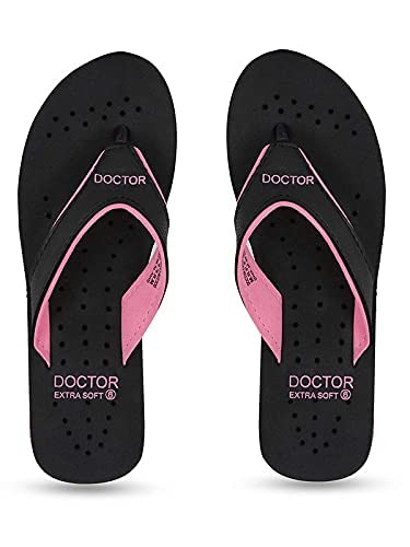 DOCTOR EXTRA SOFT Ortho Care Diabetic Orthopedic Pregnancy Flat Super Comfort Dr Flipflops and House Slippers For Women's & Girl's D-18