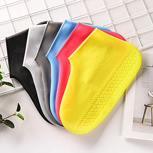 PROXISM Waterproof Shoe Covers Reusable Silicone Cover Shoes Rain Boots for Men, Women, Kids |Overshoes Protectors for Kitchen, Indoor, OutdoorO