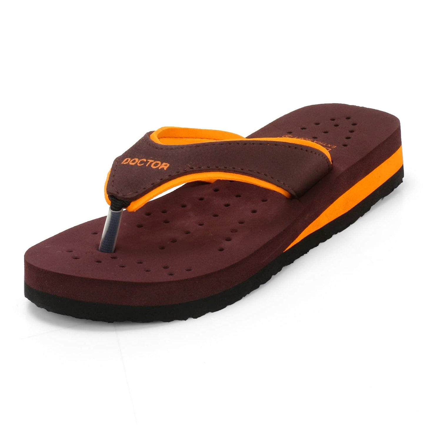 DOCTOR EXTRA SOFT Ortho Care Diabetic Orthopedic Pregnancy Flat Super Comfort Dr Flipflops and House Slippers For Women's & Girl's D-18