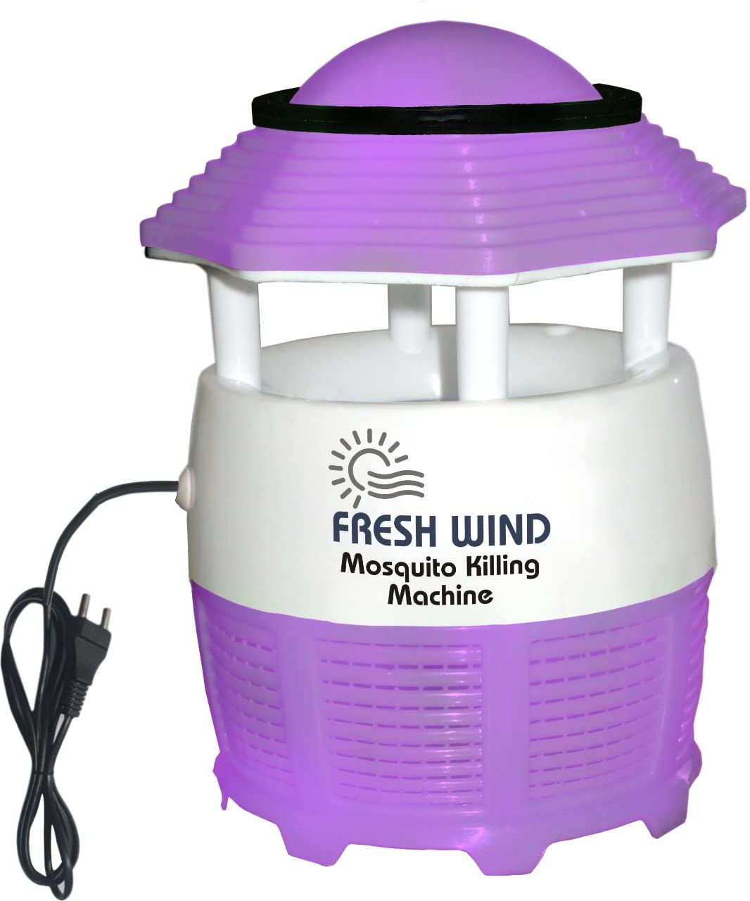 Freshwind safeway UV LED Mosquito Trap Machine Eco Friendly Electronic LED, Anti Mosquito Killer Trap Lamp, Theory Screen Protector Home and Outdoor Insect Killer Machine - Multicolour