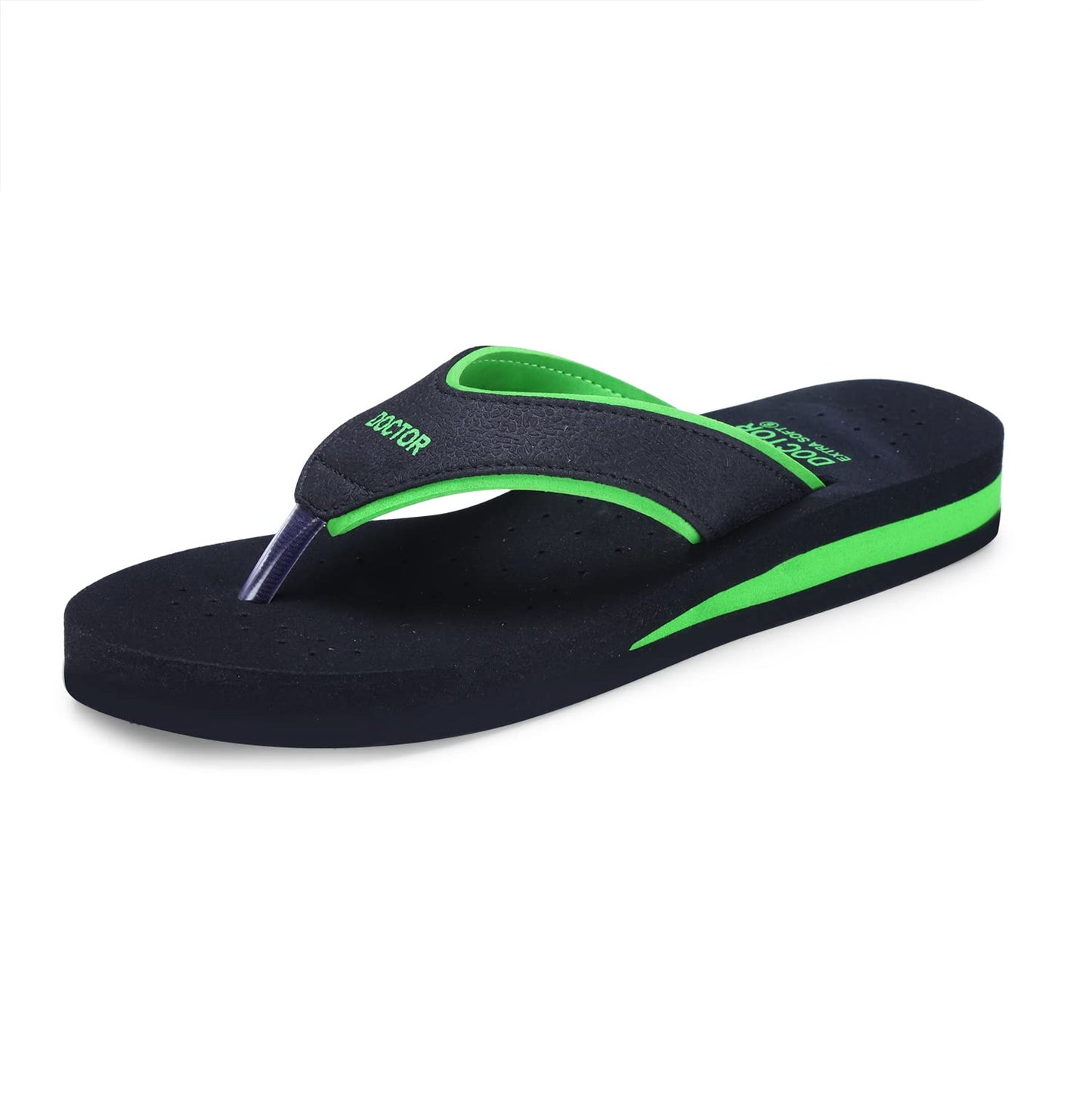 DOCTOR EXTRA SOFT Ortho Care Diabetic Orthopedic Pregnancy Flat Super Comfort Dr Flipflops and House Slippers For Women's & Girl's D-18