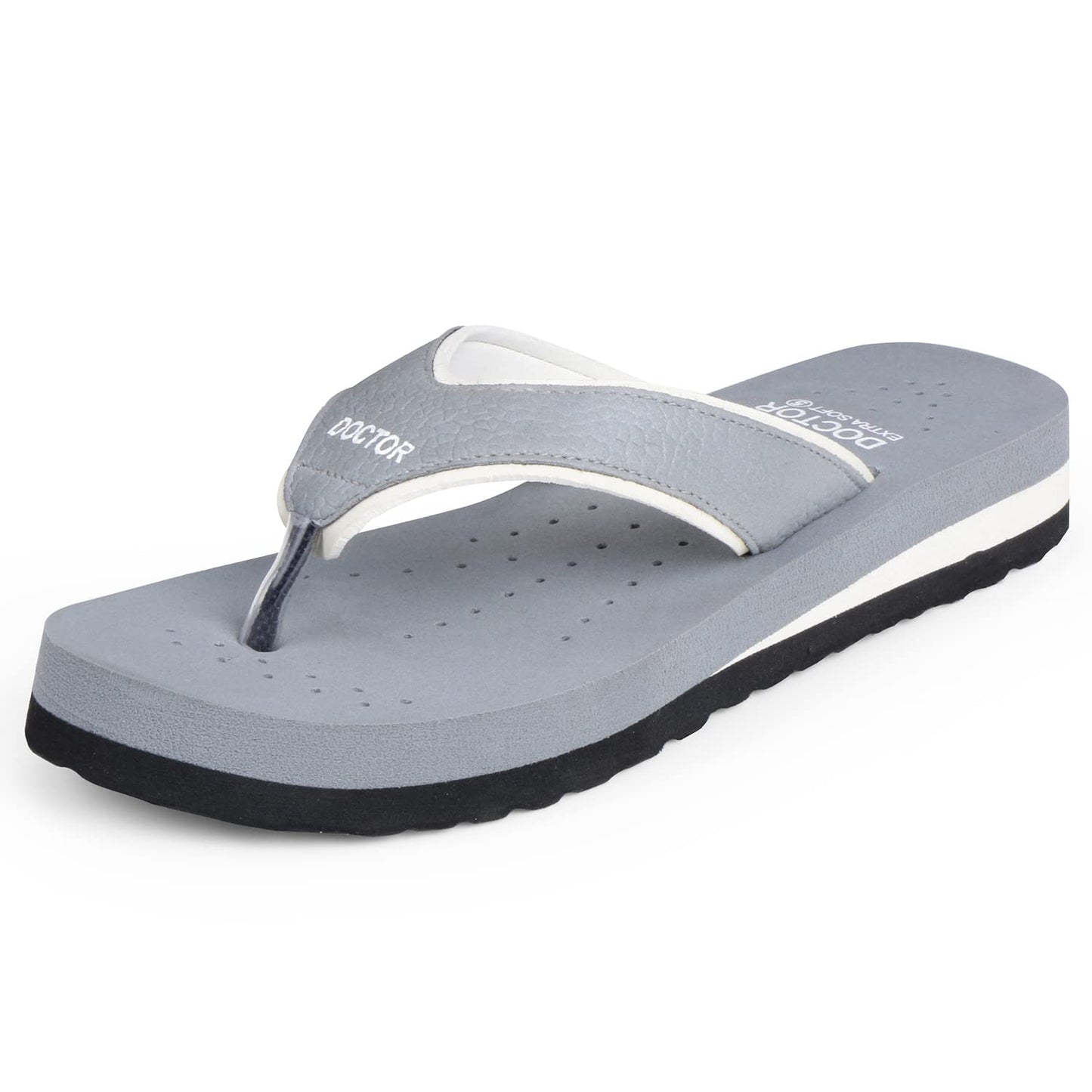 DOCTOR EXTRA SOFT Ortho Care Diabetic Orthopedic Pregnancy Flat Super Comfort Dr Flipflops and House Slippers For Women's & Girl's D-18