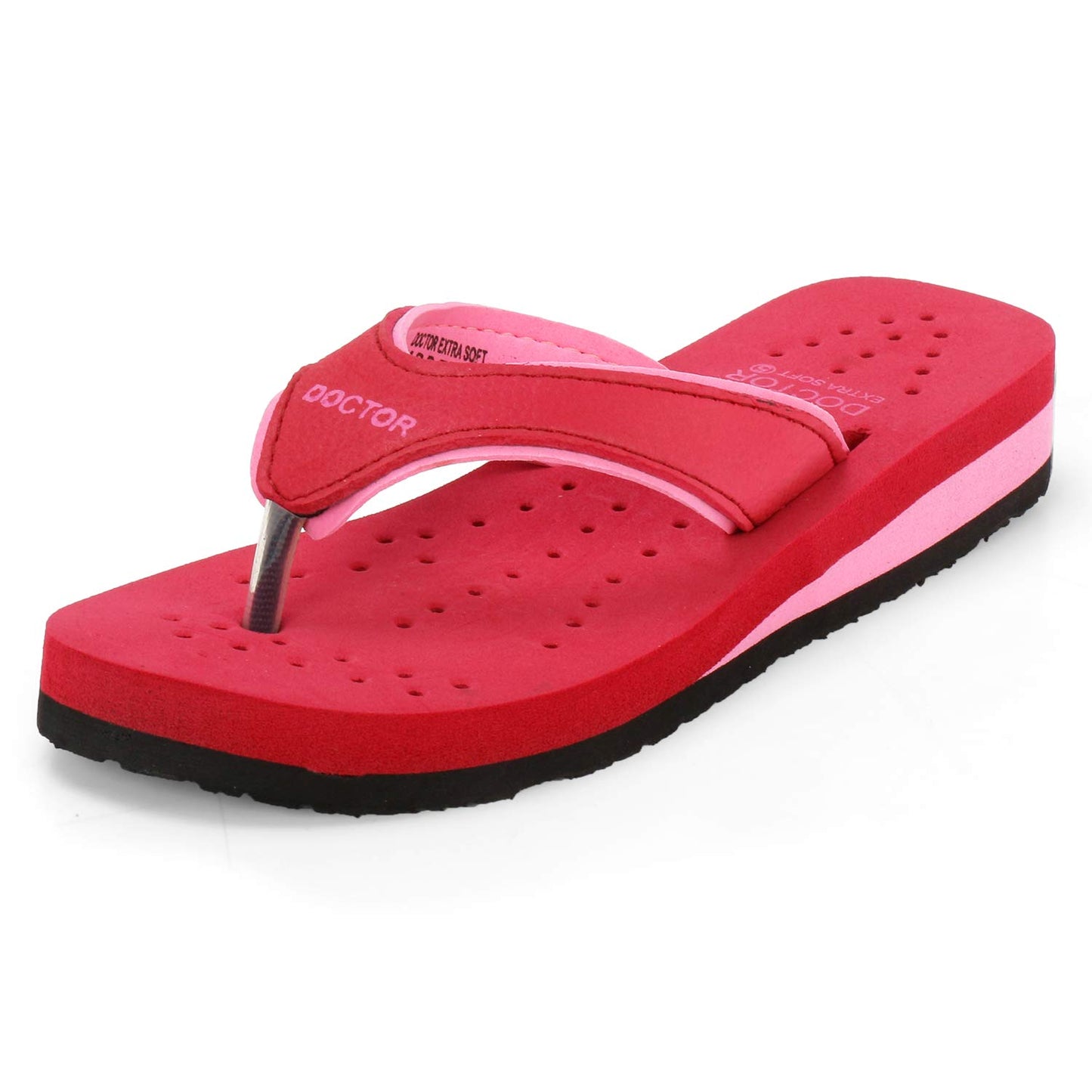 DOCTOR EXTRA SOFT Ortho Care Diabetic Orthopedic Pregnancy Flat Super Comfort Dr Flipflops and House Slippers For Women's & Girl's D-18