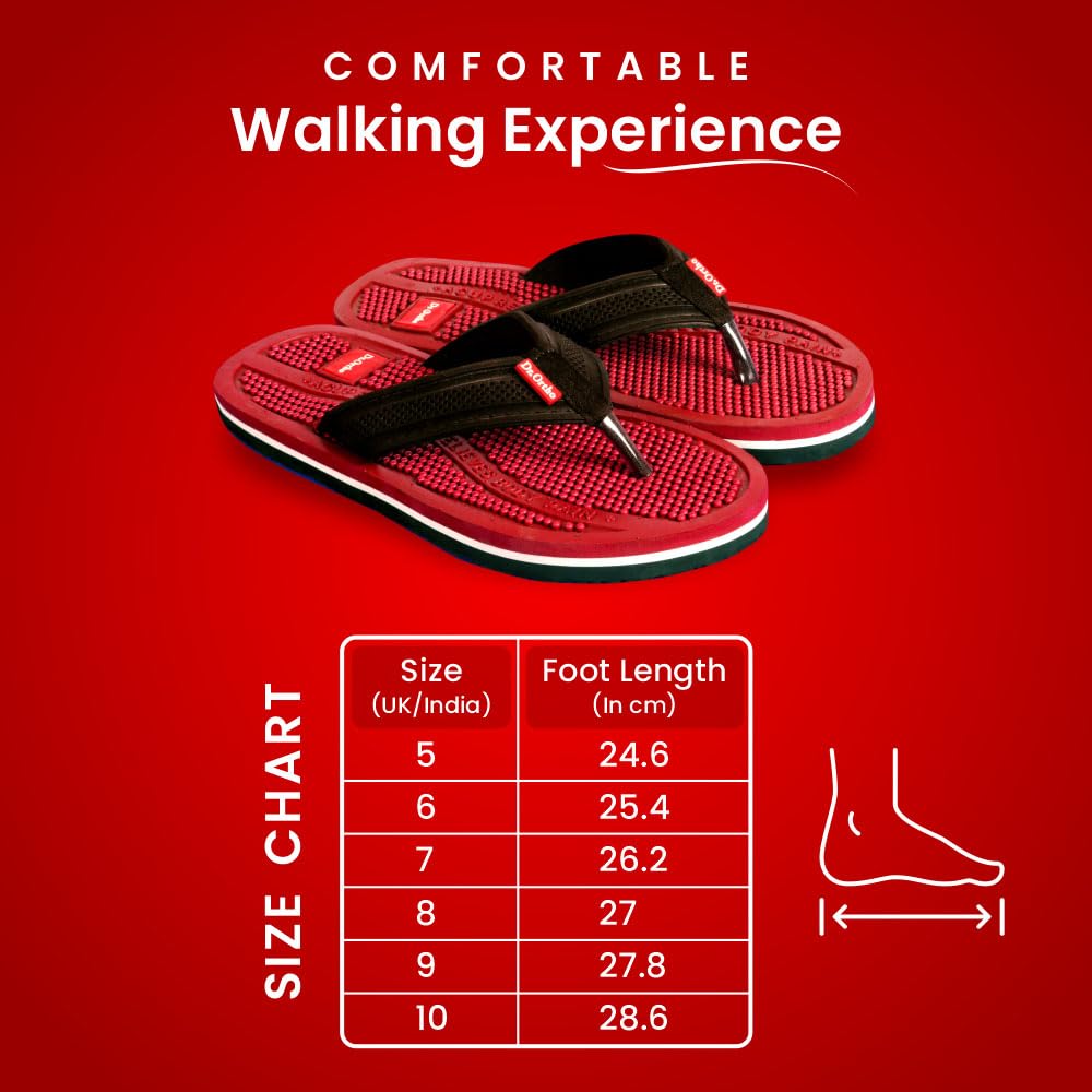 Dr.Ortho Orthopedic Slippers | Acupressure Slippers | Flip-Flops | For Men & Women's Slippers