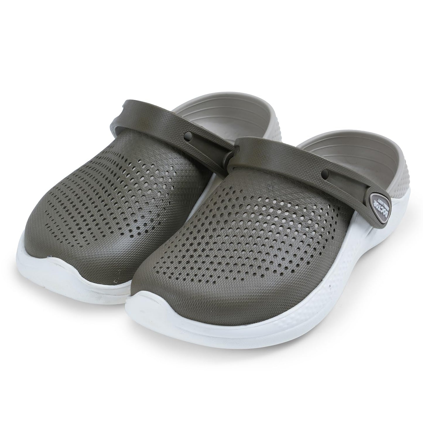 DOCTOR EXTRA SOFT Men's Classic Casual Sports Clogs/Sandals with Adjustable Back Strap for Adult | Comfortable & LightWeight| Stylish & Anti-Skid| Waterproof & Everyday Use Mules for Gents & Boys D-513