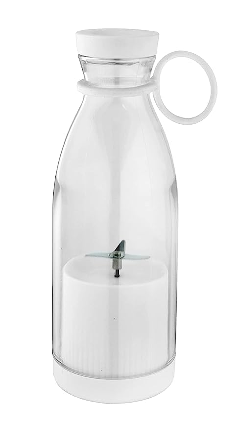 Shrevi Rechargeable Portable Electric Mini USB Juicer Bottle Blender Grinder with Stainless Steel Blades Wireless portable Juicer Blender for Making Juice Smoothie of fruit for Home Multicolour