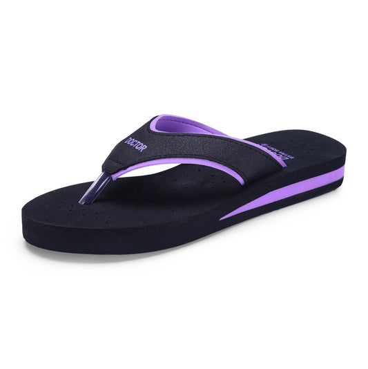DOCTOR EXTRA SOFT Ortho Care Diabetic Orthopedic Pregnancy Flat Super Comfort Dr Flipflops and House Slippers For Women's & Girl's D-18